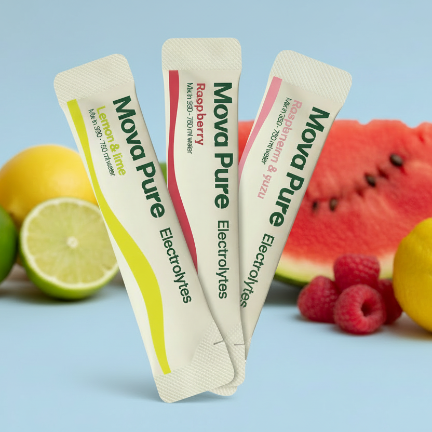 Sachet with electrolyte powder